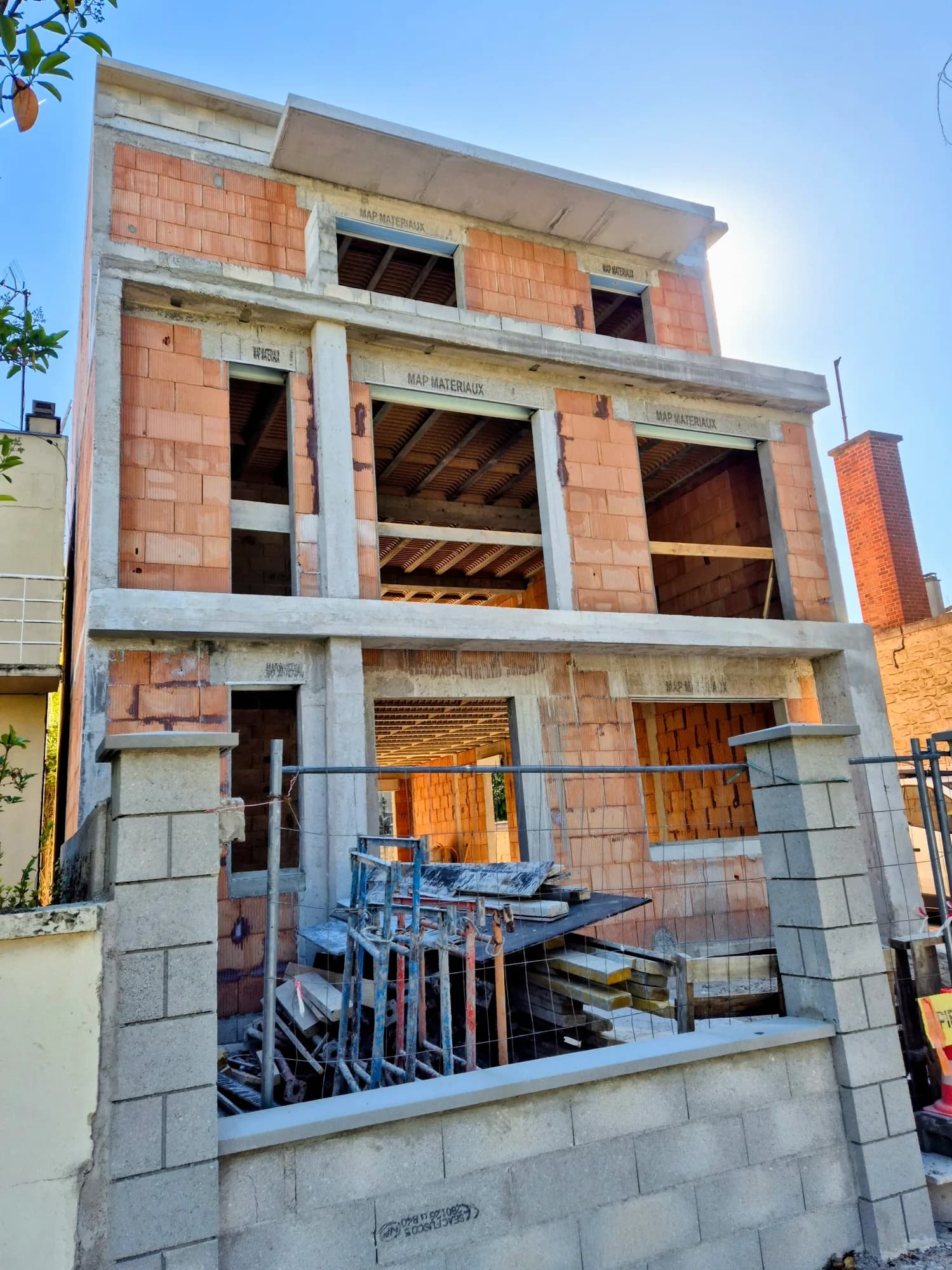 CONSTRUCTION — réalisation ERGIM à SAINT MAUR DES FOSSES